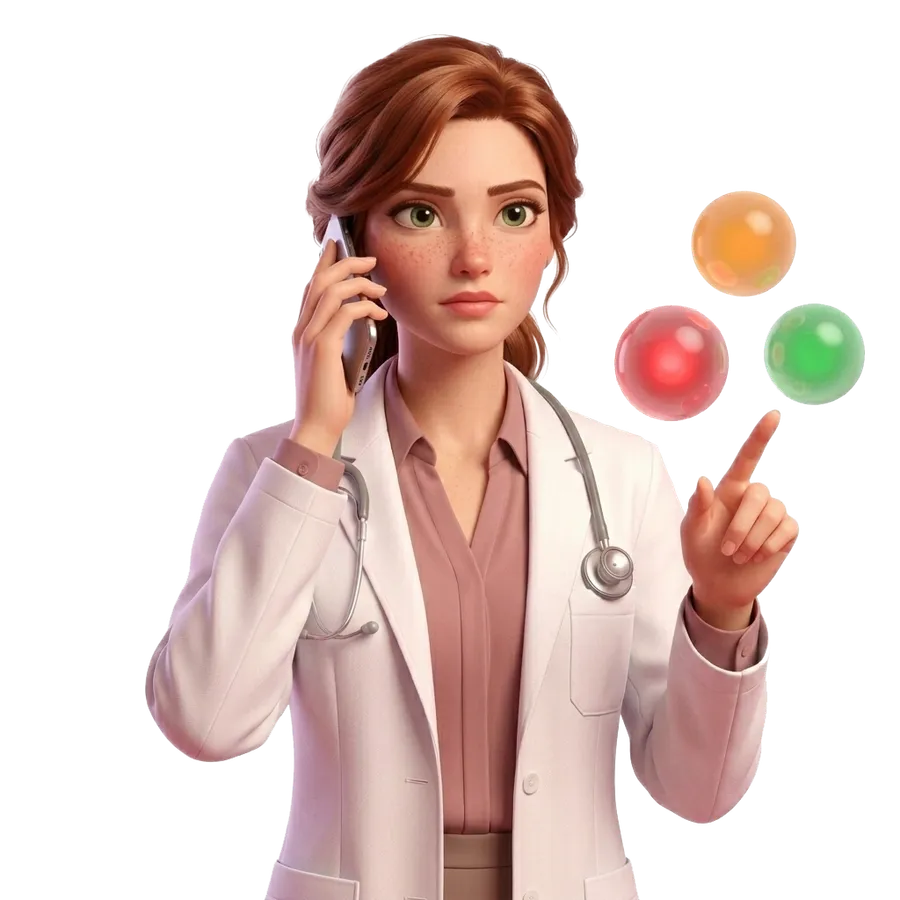 Agent IA vocal nvia pour la santé